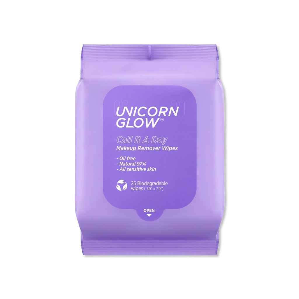 Unicorn Glow Call It A Day Makeup Remover Wipes