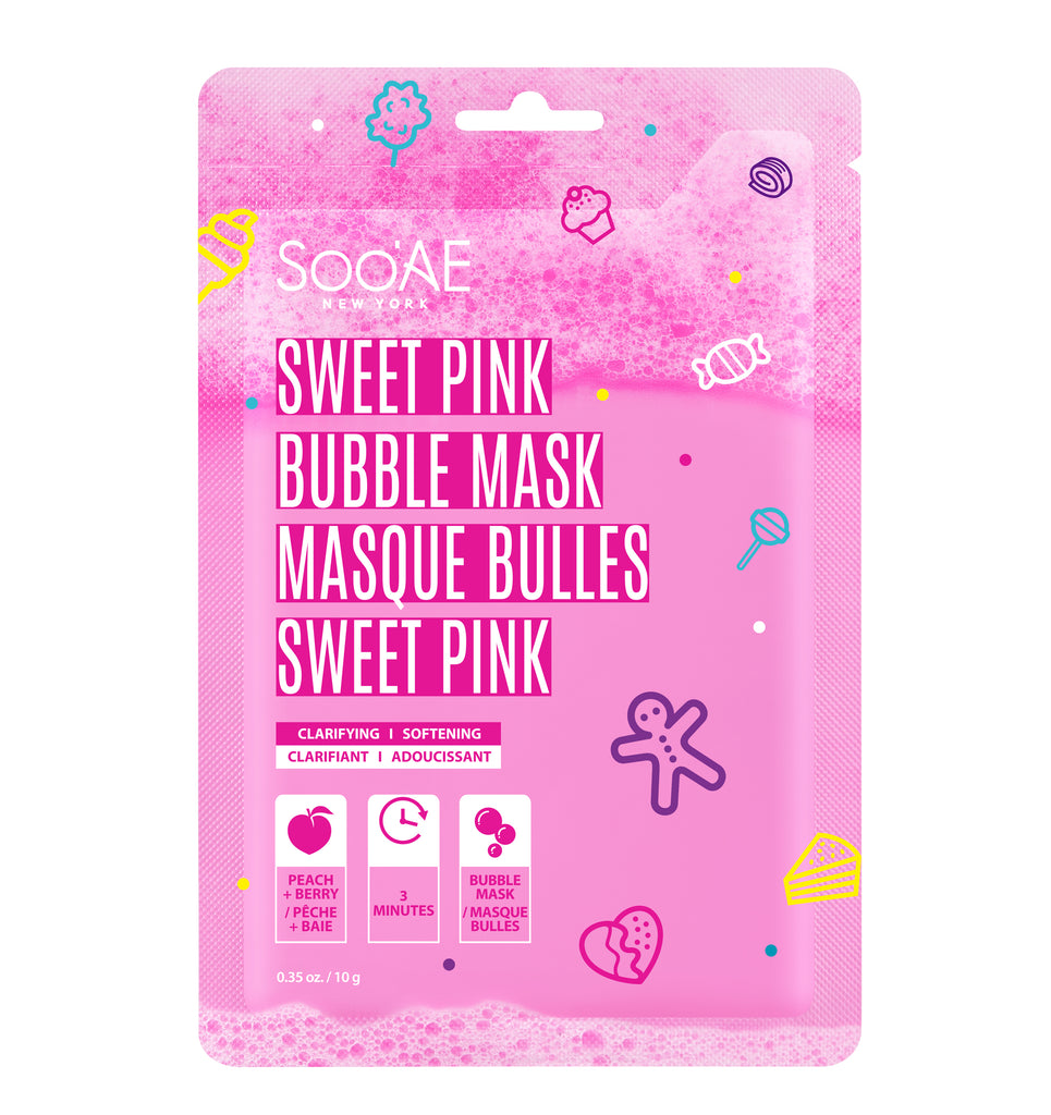 Sweet Pink Bubble Mask